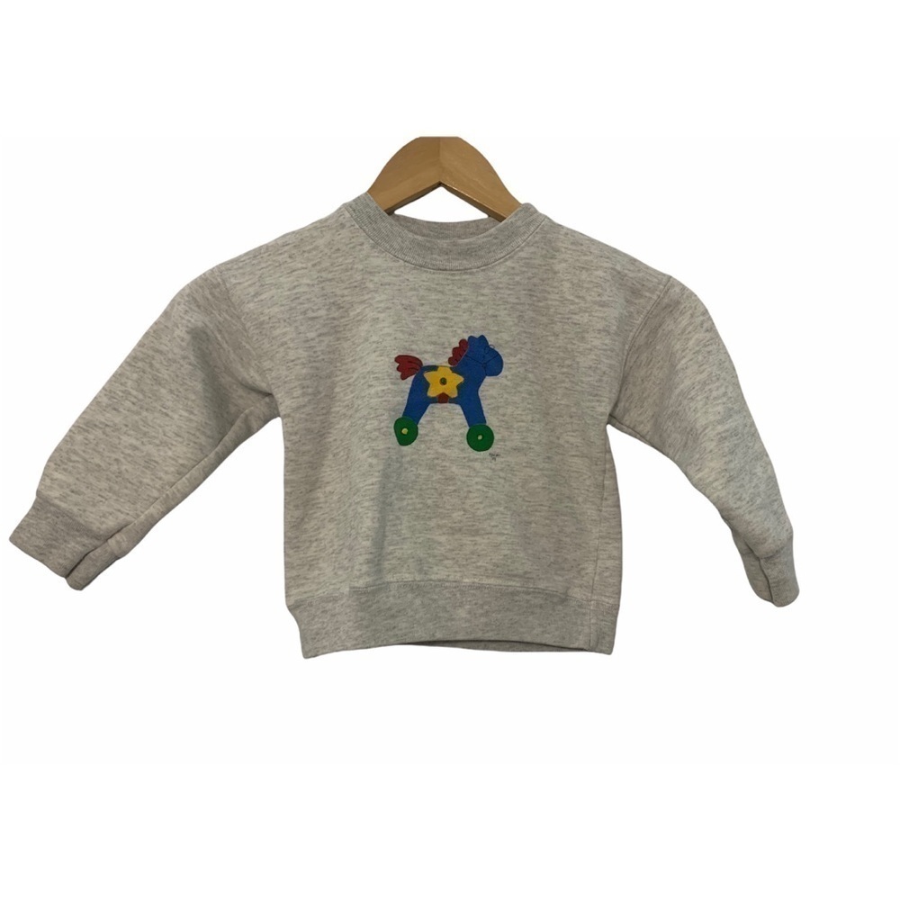 Vintage Horse on Wheels Sweatshirt Size 3